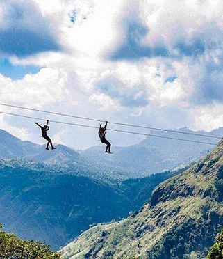 Sri Lanka Hot Desitination CABLE JUMP